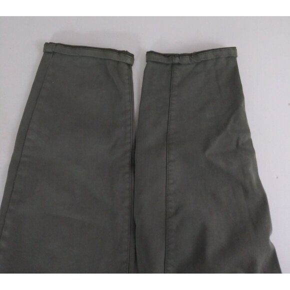 Rue 21 Women's Olive Green Straight Leg Stretch Jeans Size 16 Short Inseam 25" - Picture 5 of 8
